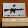 come and take it sticker