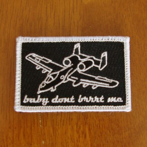 baby dont brrrt me patch