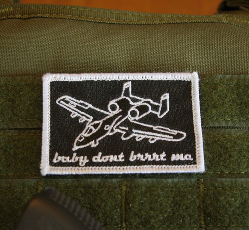 baby dont brrrt me patch