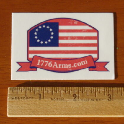 1776Arms.com Logo Sticker